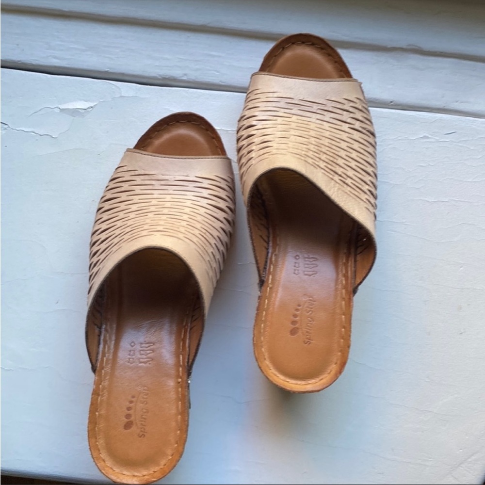 Spring Step Wedge Sandals